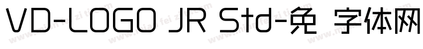 VD-LOGO JR Std字体转换